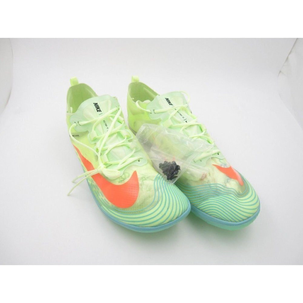 New Nike Zoom Victory 5 XC Distance Volt Hyper Spike Shoe Sz 15 (Z69) AJ0847-701